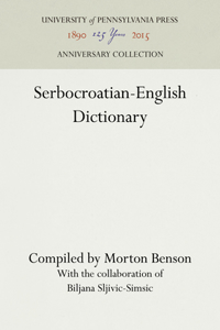 Serbocroatian-English Dictionary