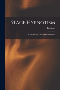 Stage Hypnotism