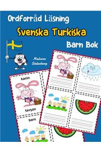 Ordforråd Läsning Svenska Turkiska Barn Bok