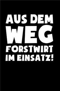 Forstwirt im Einsatz!