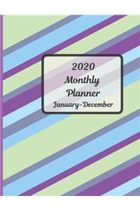 2020 Monthly Planner January - December