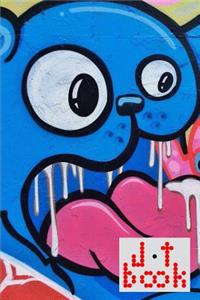 The Jot Book(tm) - A Notebook, Journal, and Composition Book for Your Jots - Graffiti Series - 010