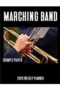 Marching Band Trumpet Player 2020 Weekly Planner