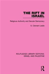 Rift in Israel (Rle Israel and Palestine)