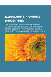 Naissance a Cordoba (Argentine)