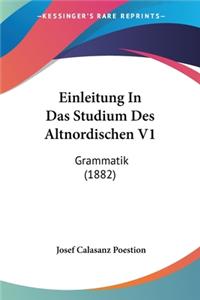 Einleitung In Das Studium Des Altnordischen V1