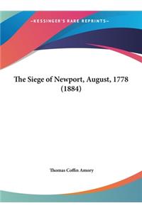 The Siege of Newport, August, 1778 (1884)
