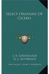 Select Orations of Cicero