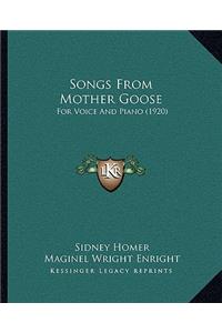 Songs from Mother Goose