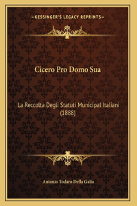 Cicero Pro Domo Sua