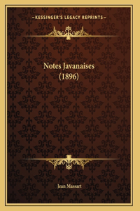 Notes Javanaises (1896)
