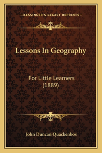 Lessons In Geography