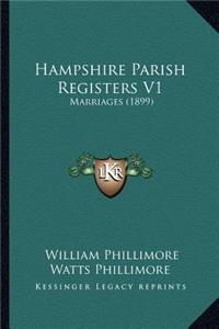 Hampshire Parish Registers V1