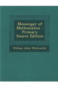 Messenger of Mathematics