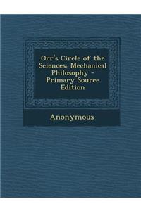 Orr's Circle of the Sciences