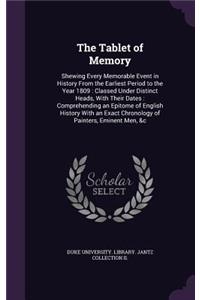 The Tablet of Memory