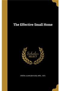 Effective Small Home