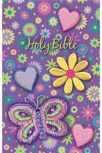 NKJV, Sequin Bible, Flexcover, Purple