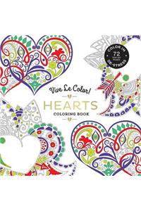 Vive Le Color! Hearts (Adult Coloring Book)