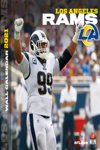 Los Angeles Rams 2021 12x12 Team Wall Calendar