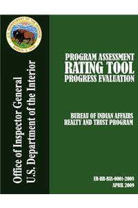 Program Assessment Rating Tool Progress Evaluation