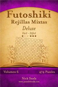 Futoshiki Rejillas Mixtas Deluxe - De Fácil a Difícil - Volumen 6 - 474 Puzzles
