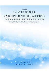 14 Original Saxophone Quartets (Advanced Intermediate)