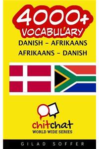 4000+ Danish - Afrikaans Afrikaans - Danish Vocabulary