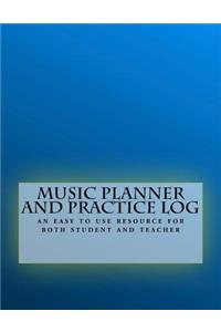 Music Planner and Practice Log