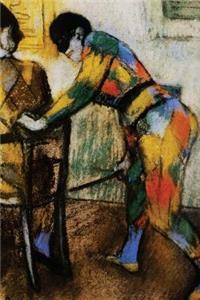 ''Two Harlequins'' by Edgar Degas - 1886