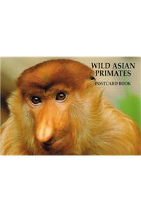 Wild Asian Primates Postcard Book