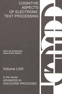 Cognitive Aspects of Electronic Text Processing