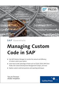 Managing Custom Code in SAP