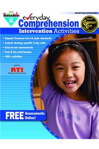 Everyday Comprehension Intervention Activities Grade K Book Teacher Resource