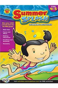 Summer Splash Learning Activities, Grades 4 - 5
