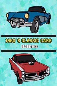 1960's Classic Cars Coloring Book