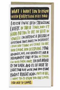 Em & Friends Everything Dark Empathy Card