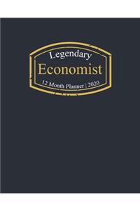 Legendary Economist, 12 Month Planner 2020