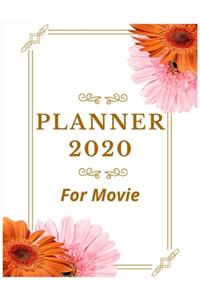 Planner 2020 for Movie