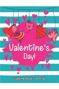 Valentine's Day coloring book for kids