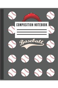 Wide Ruled Composition Notebook