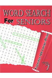 word search for seniors Vol.7