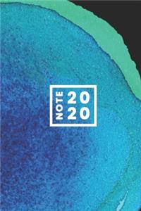 NOTE 2020 - Ruled Notebook Journal, 120 Pages, Classic Ruled Premium Notebook, Matte Cover Finish, Writing Note Taking Diary, Lined Journal (6in x 9in - 15.24cm x 22.86cm)
