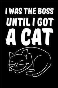 I Was Boss Until I Got A Cat