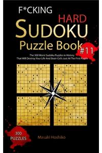 F*cking Hard Sudoku Puzzle Book #11