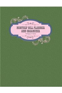 Monthly Bill Planner and Organizer: Monthly & Weekly Budget Planner Expense Overview - Bill Organizer Journal Notebook - Budget Planning - 154 Pages 8.5x11in