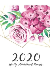 2020 Weekly Appointment Planner