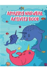 Amazing Narwhal Activity Book