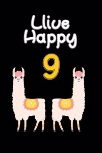 Llama Journal LLive Happy 9