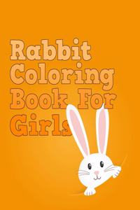 Rabbit Coloring Book for girls